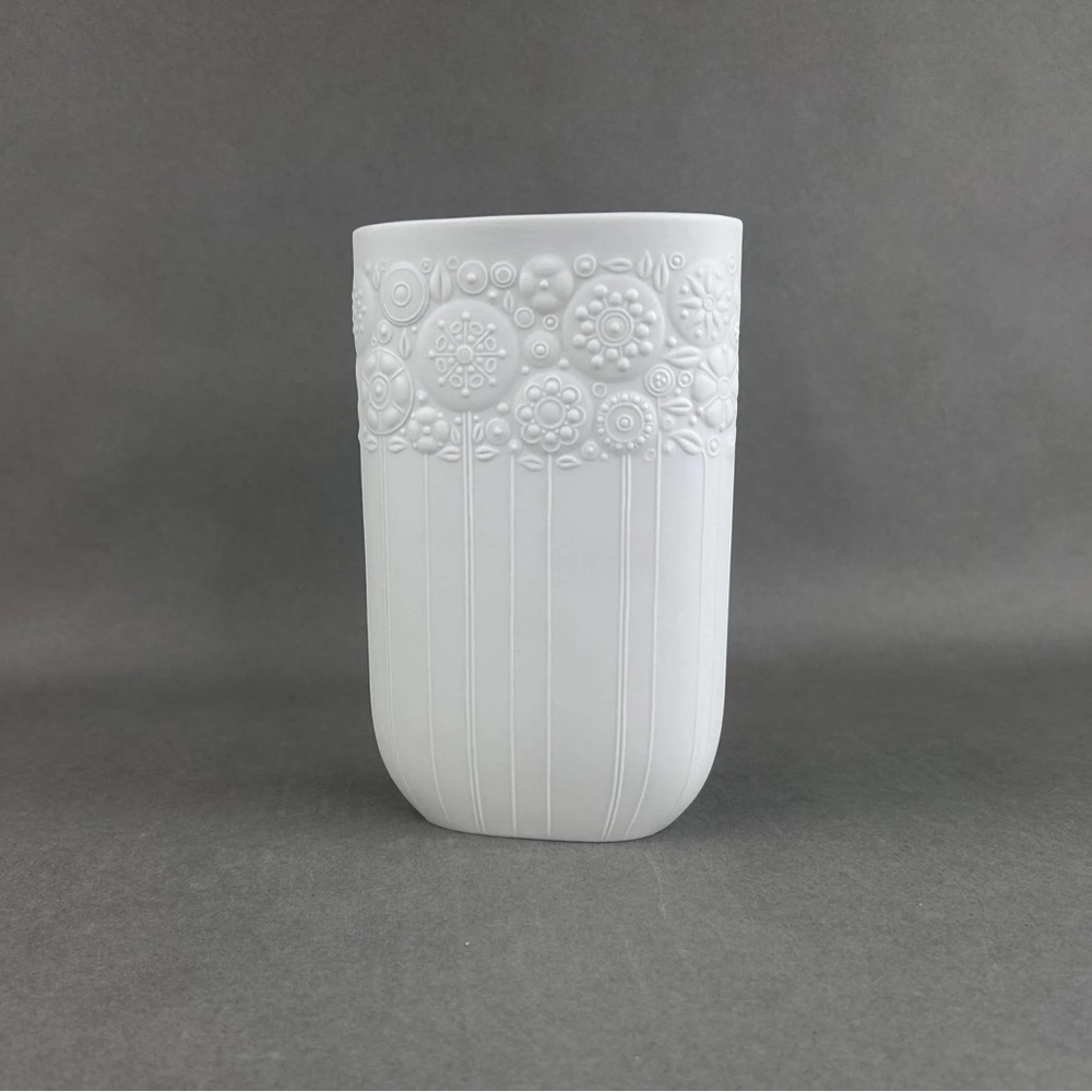 Vintage ROSENTHAL Studio-Line bisque porcelain table vase by Björn Wiinblad.